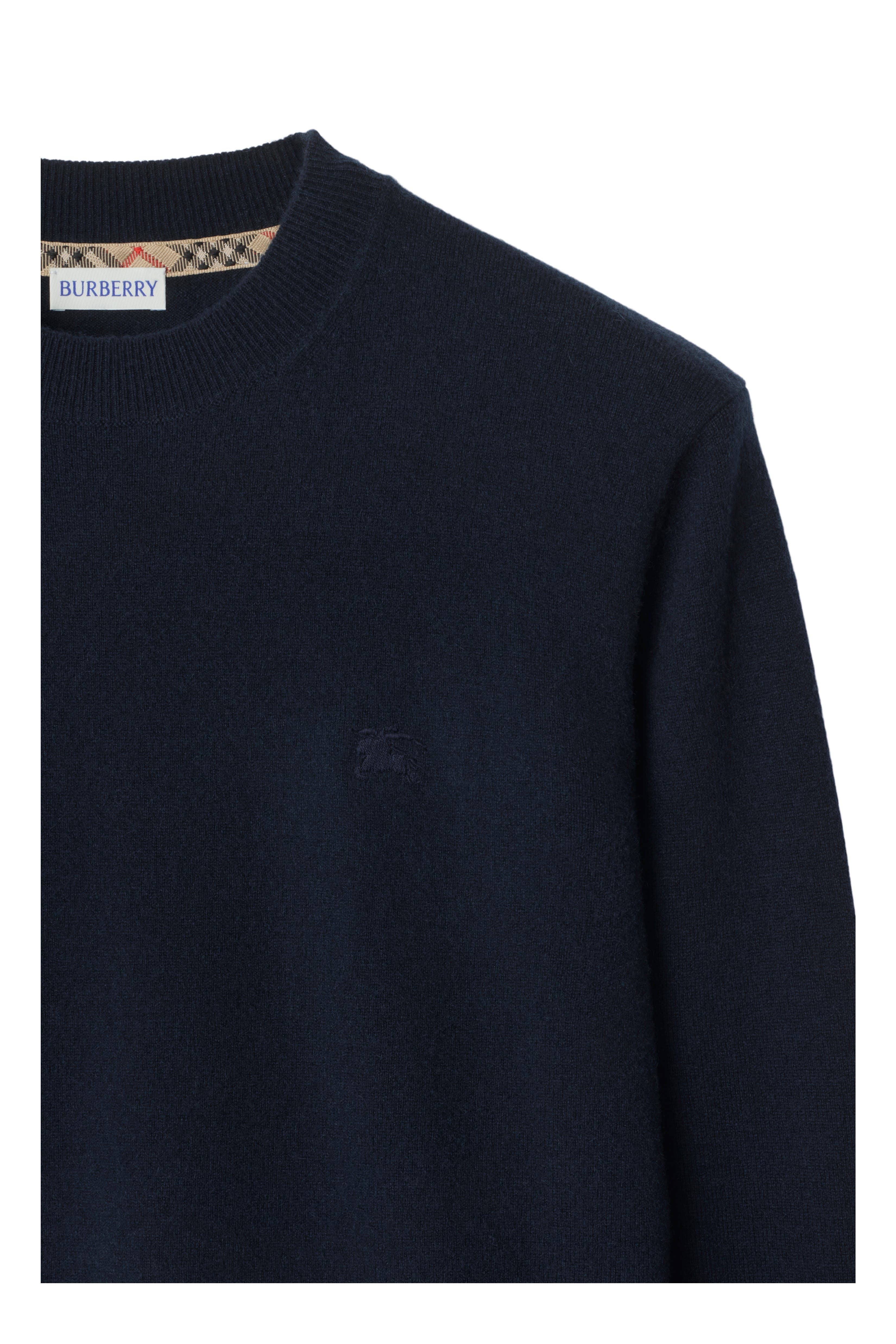 burberry Cashmere Blend Sweater in Navy at Nordstrom - 5
