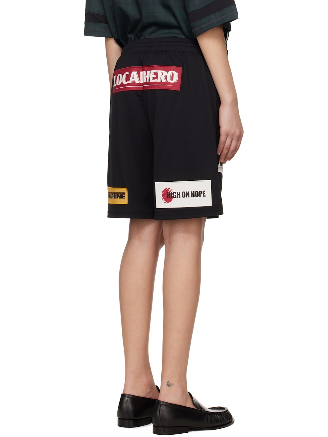 Black Football Shorts - 3
