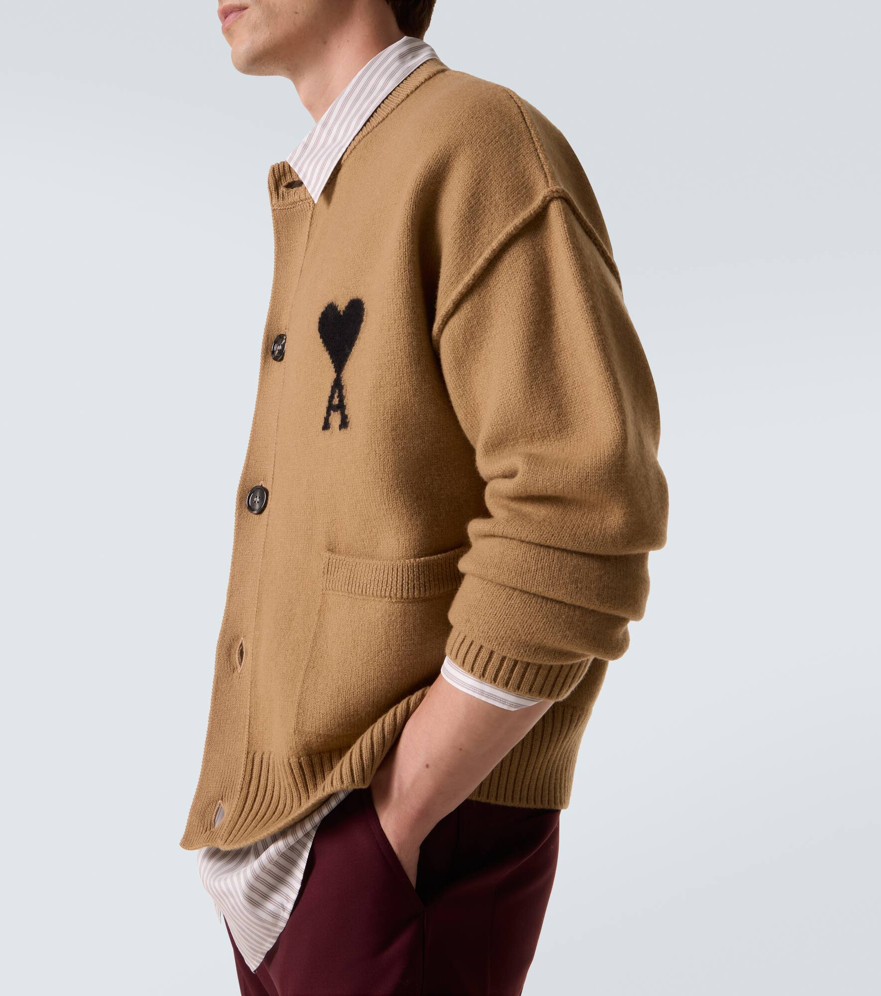 Ami de Cœur virgin wool cardigan - 5