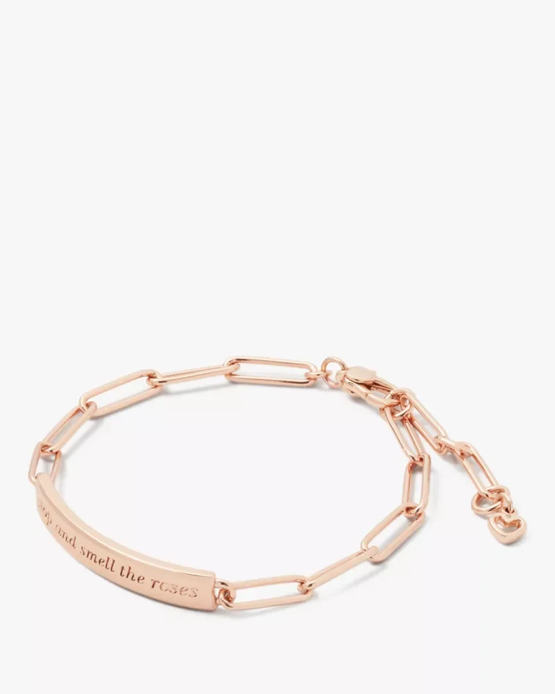 Stop And Smell The Roses Id Bracelet - 1