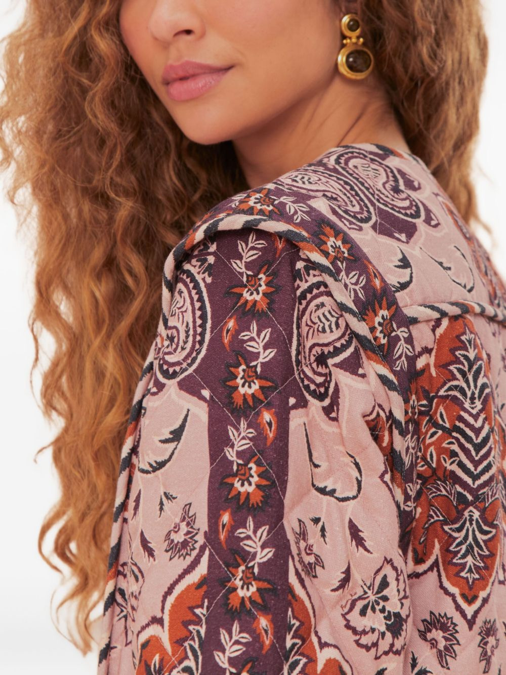 Glam Tapestry floral-quilted jacket - 4