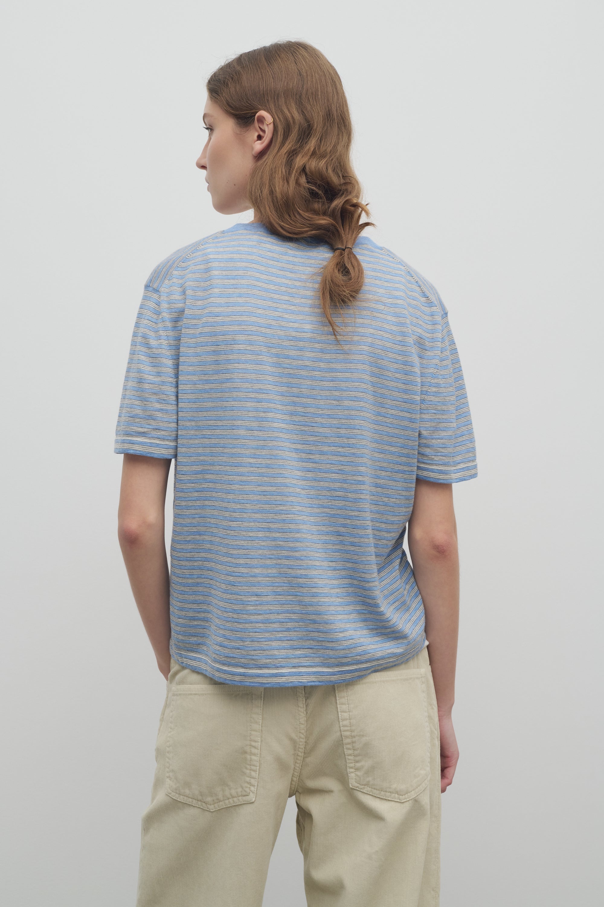 Jansu Top in Cashmere and Cotton - 5