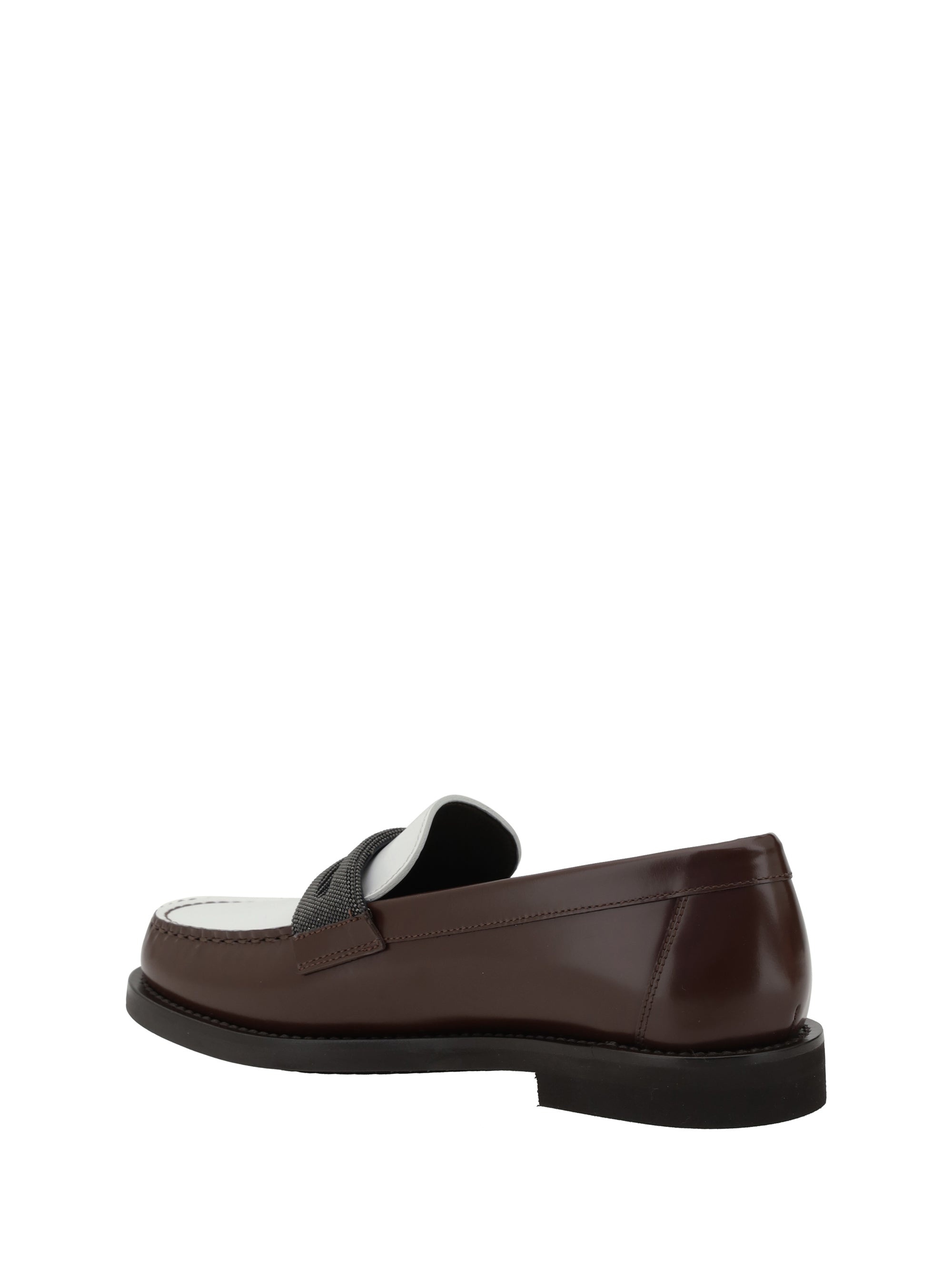 Brunello Cucinelli Women Bicolored Loafers - 3