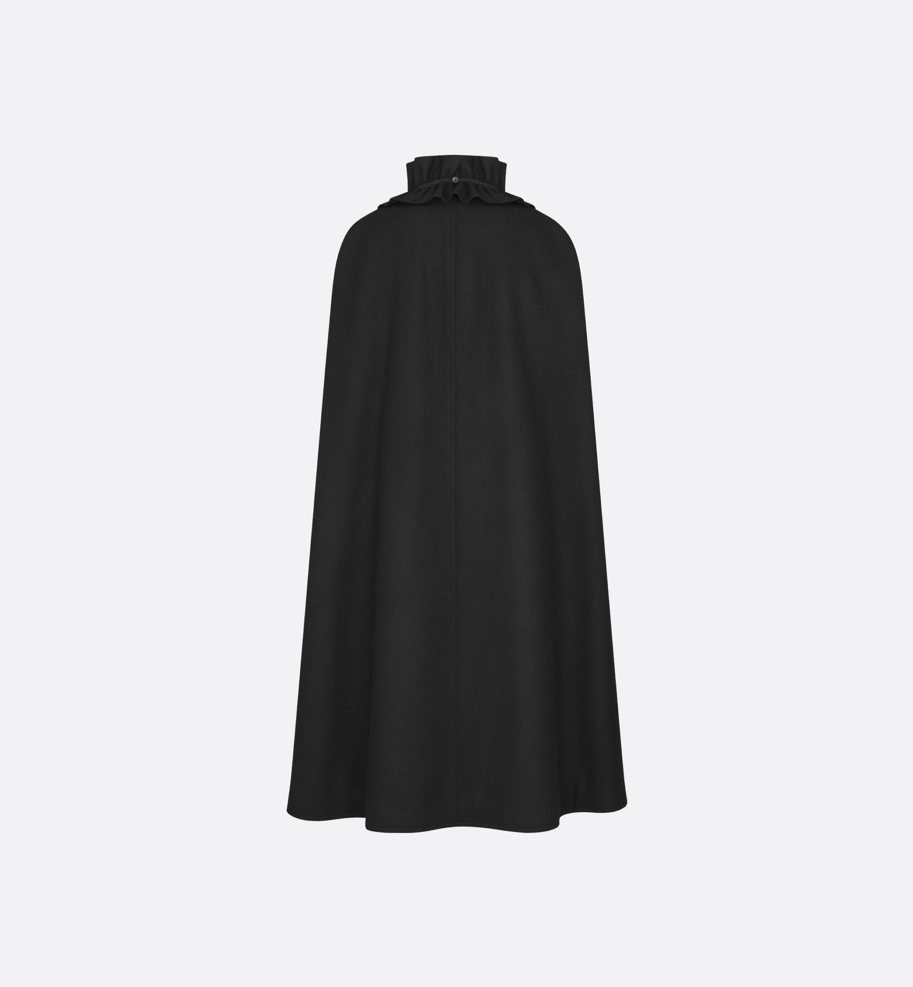 Cape with Removable Ruched Collar - 6
