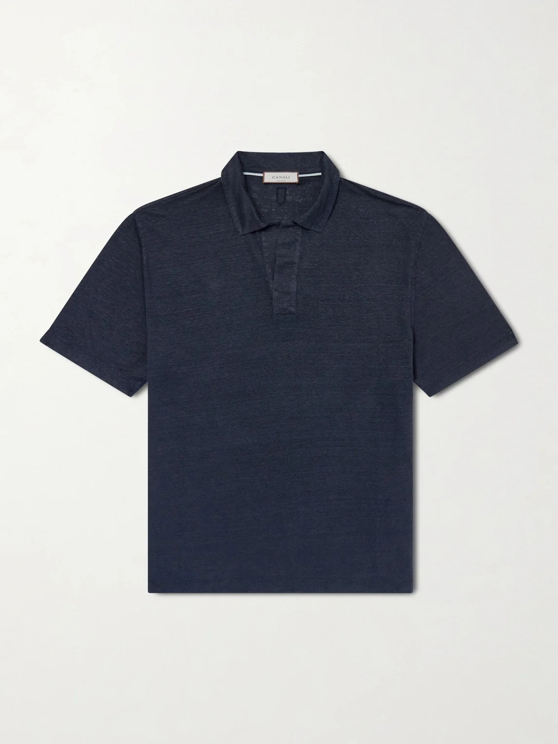 Linen Polo Shirt - 1
