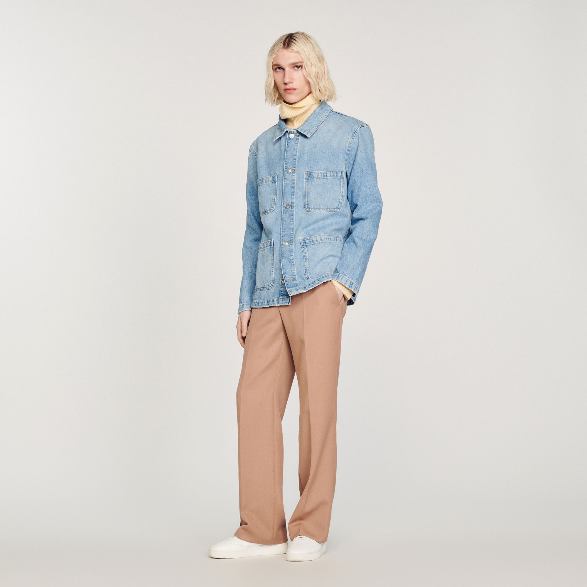 Denim worker jacket - 2