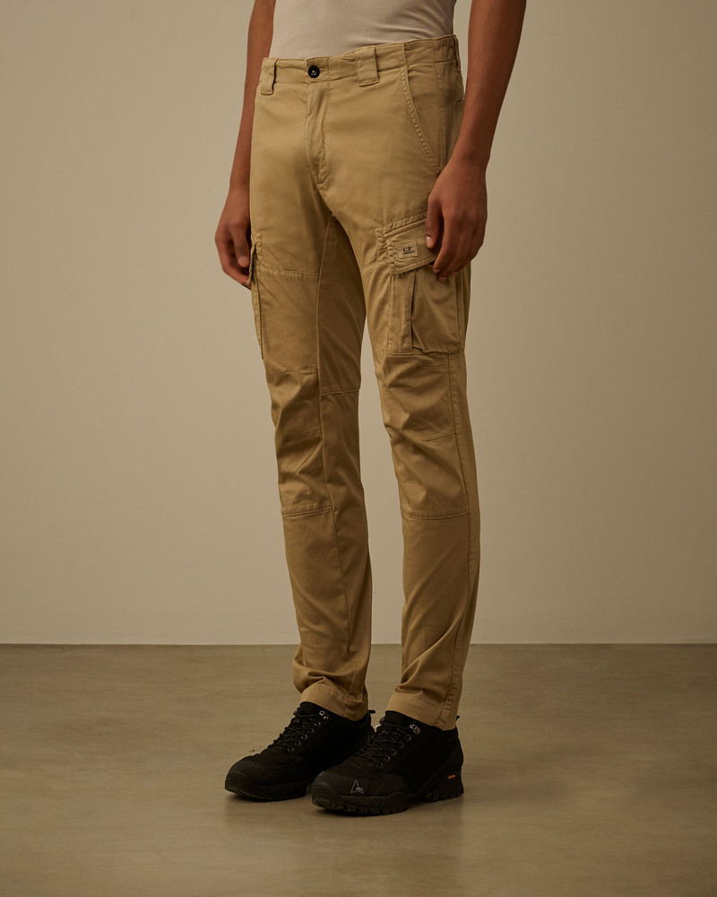 Stretch Sateen Ergonomic Logo Cargo Pants 3