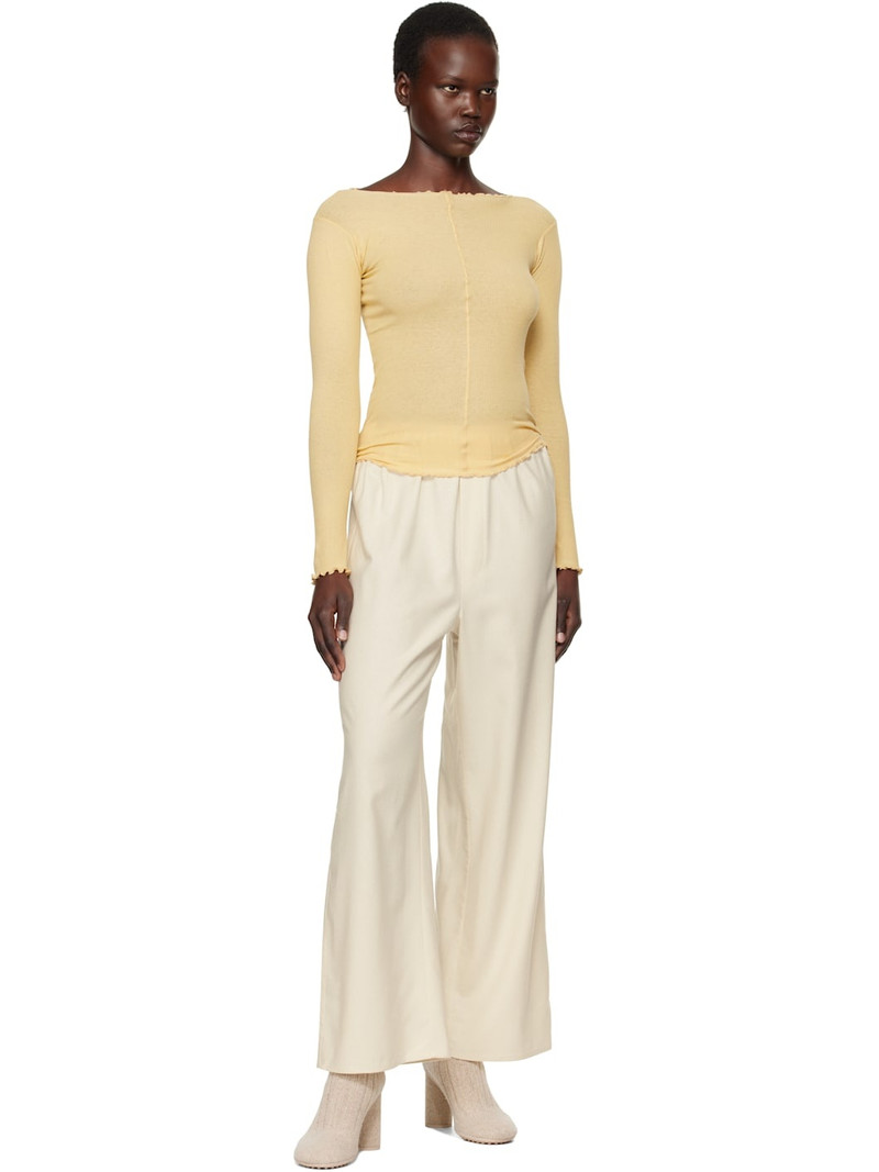 BASERANGE Off-White Stoa Lounge Pants outlook