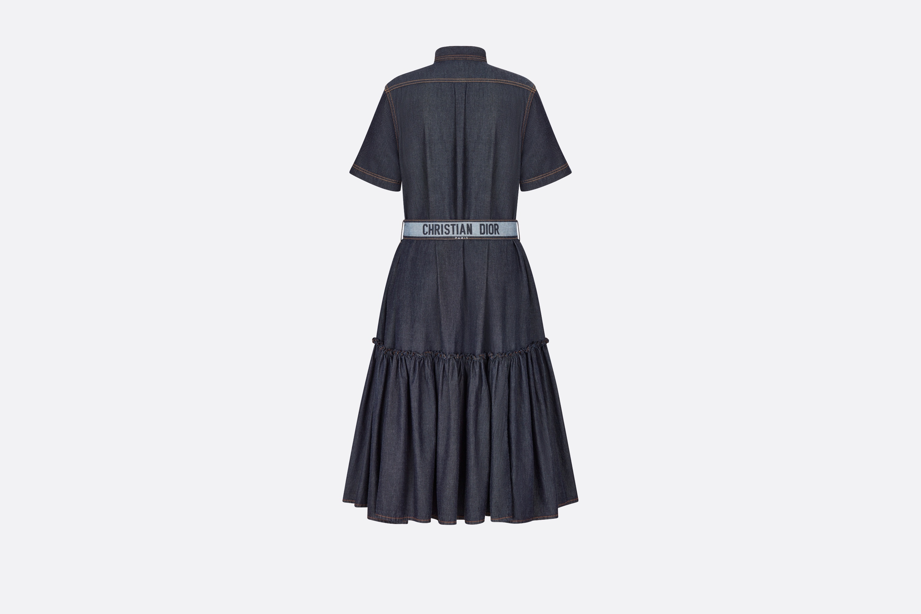 Denim Couture Shirt Dress - 2