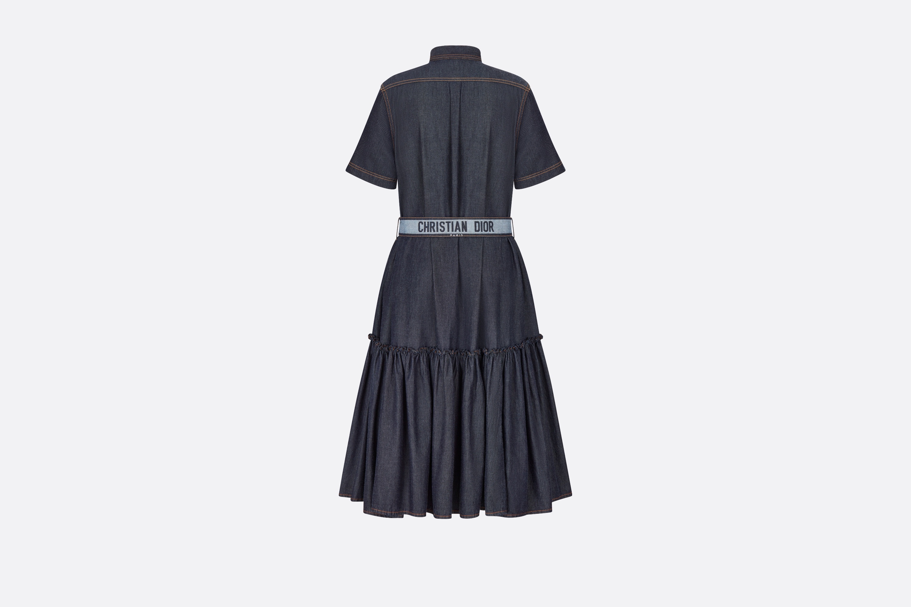 Dior Denim DRESS ディオールの期間限定割引 Dior Denim Couture Shirt Dress | REVERSIBLE