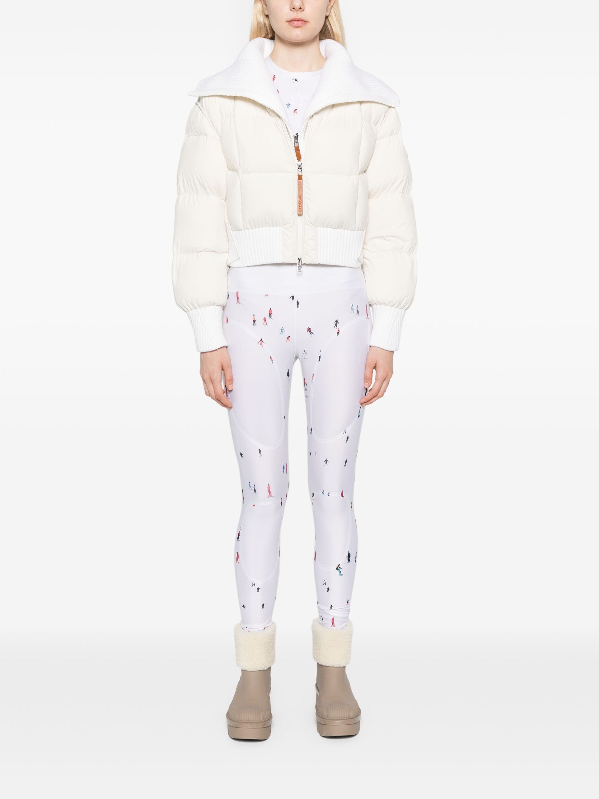 Moncler Jadeite Short Down Jacket | REVERSIBLE