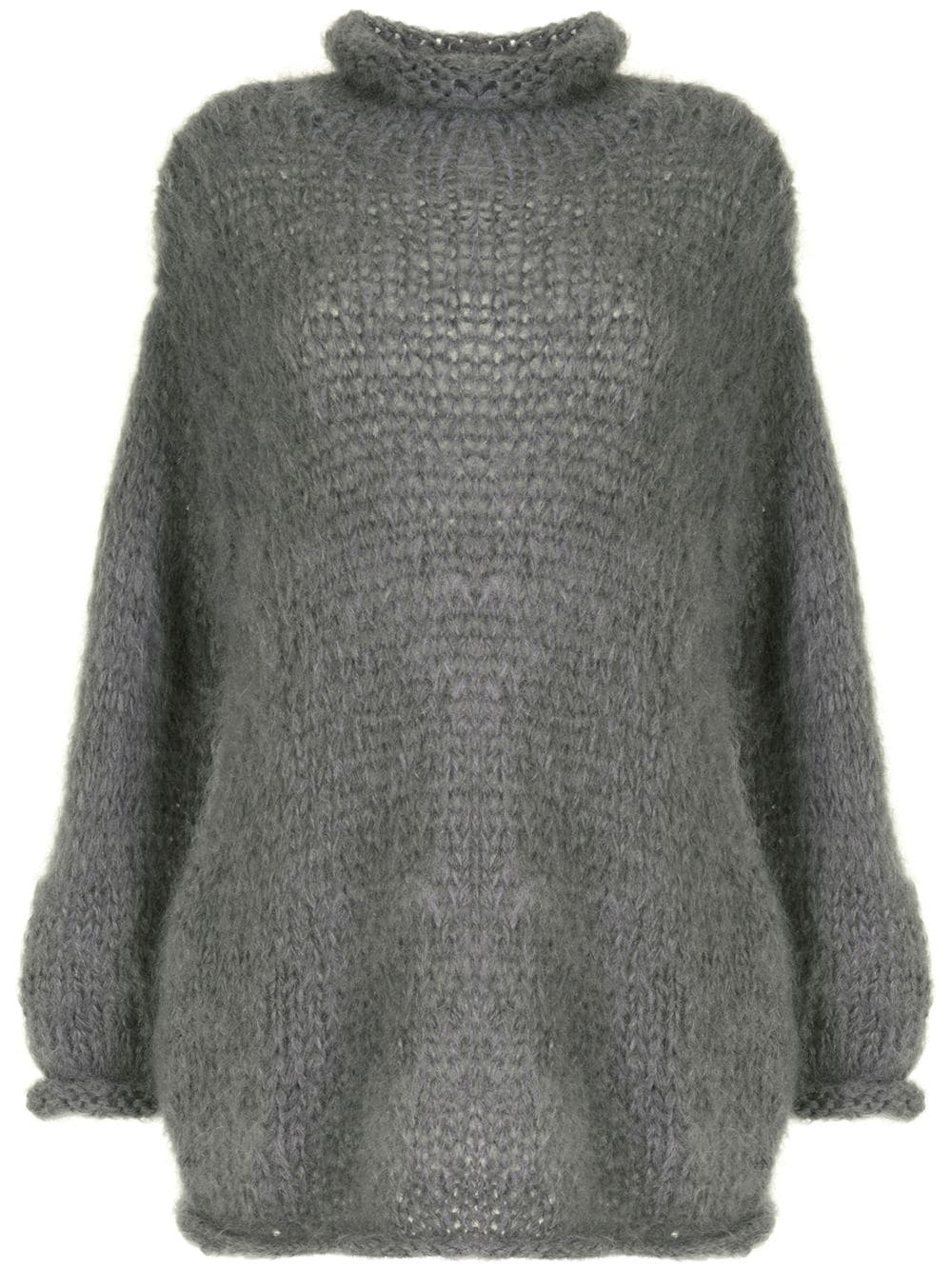 roll-neck oversized jumper - 1