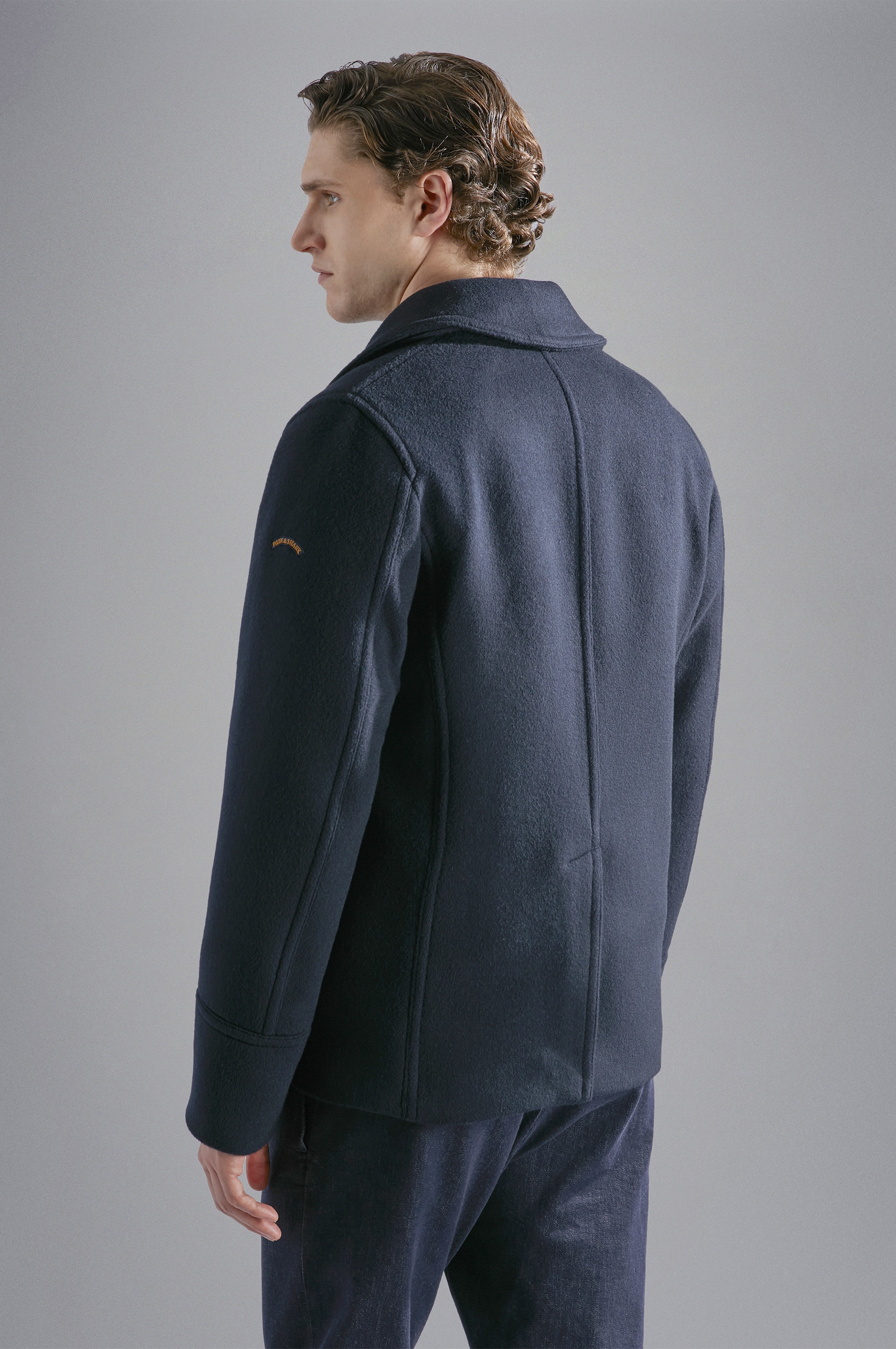 RE-WOOL PEACOAT - 3
