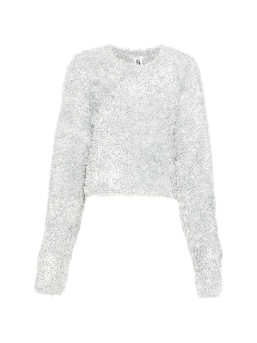 lurex-effect sweater - 1