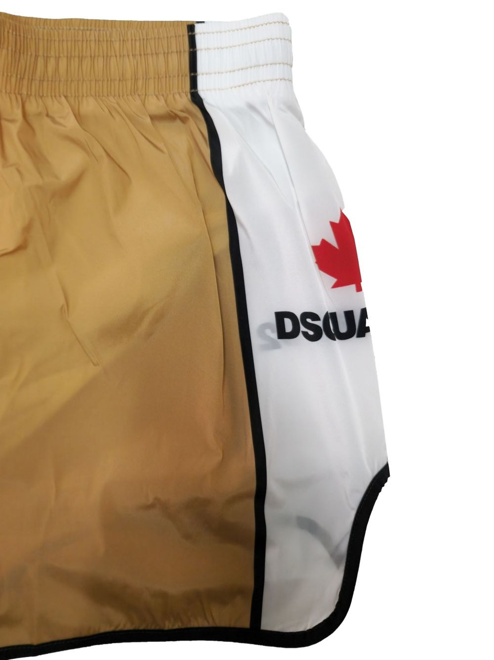 panelled drawstring swim shorts - 3