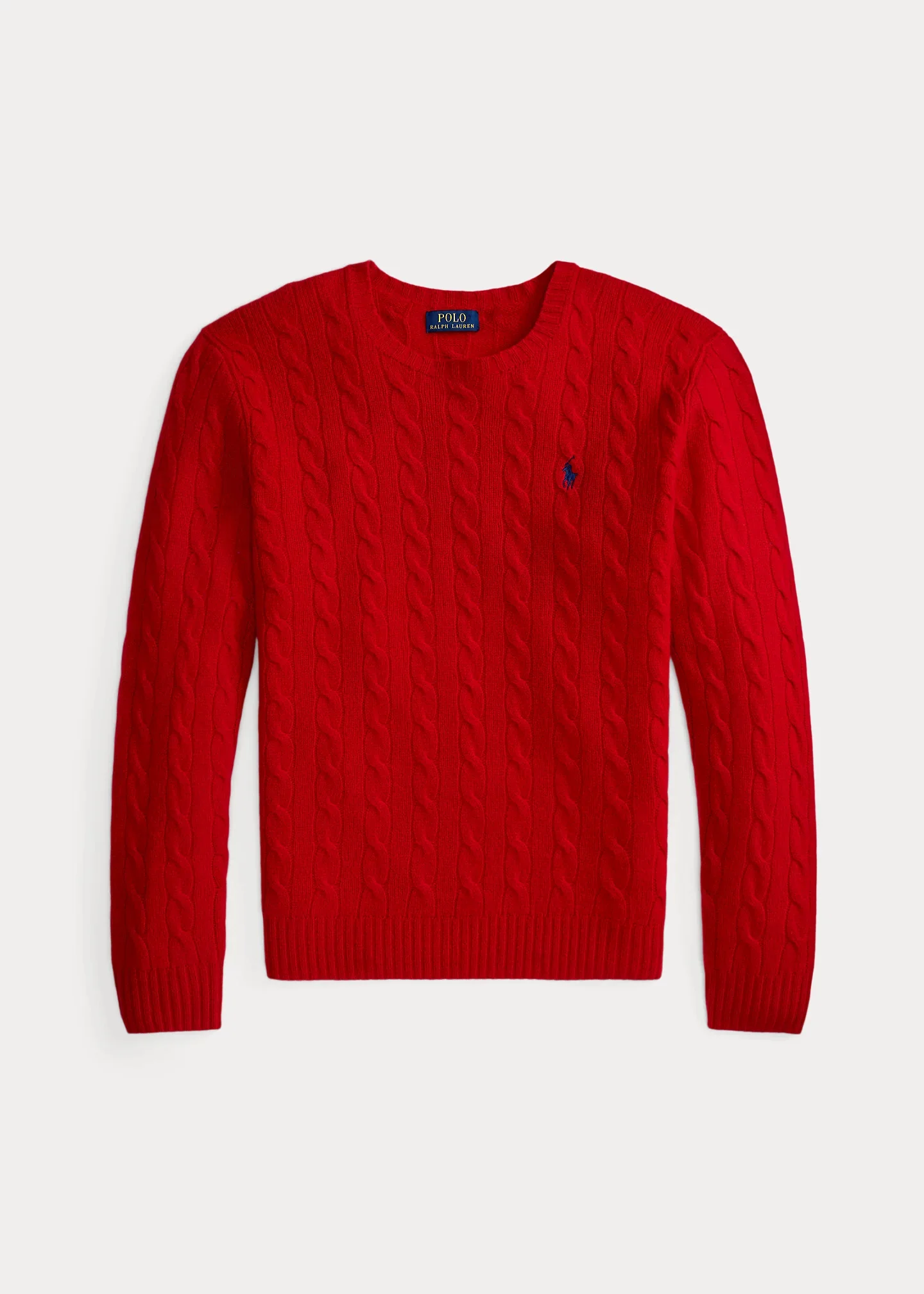 Cable-Knit Wool-Cashmere Sweater - 1