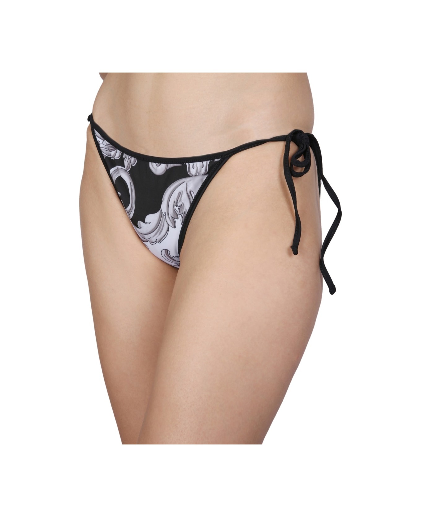Double Face Print Bikini Bottom - 3