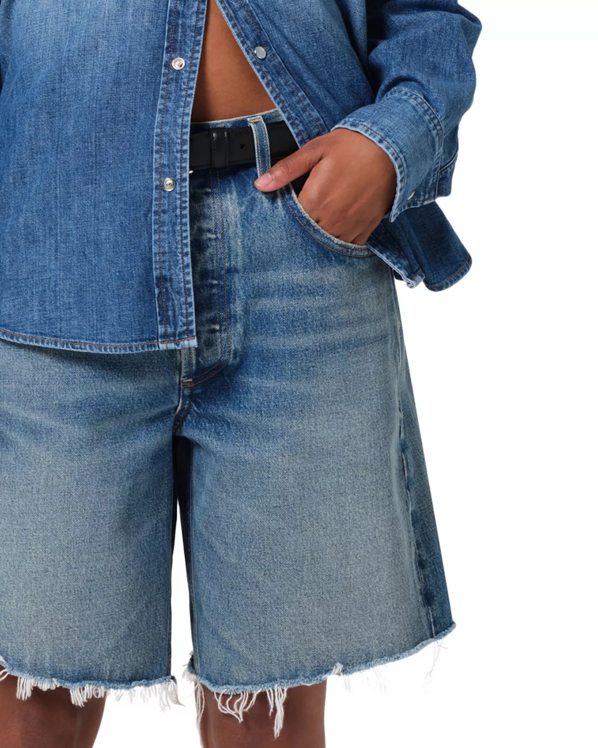 Ayla Denim Shorts - 9