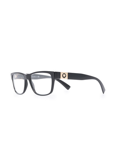 VERSACE rectangle-frame glasses outlook