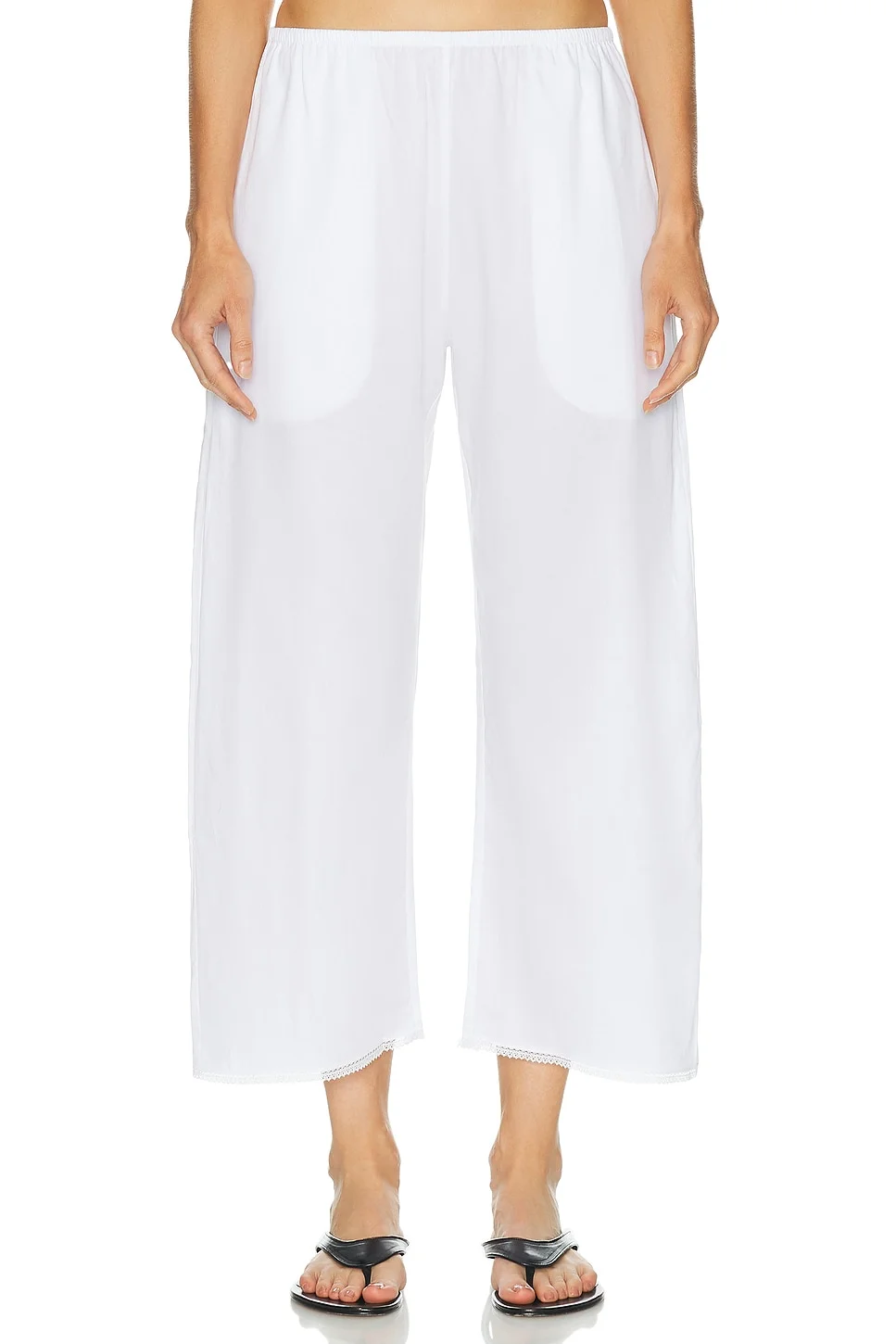 Yoko Lace Crop Pant - 1