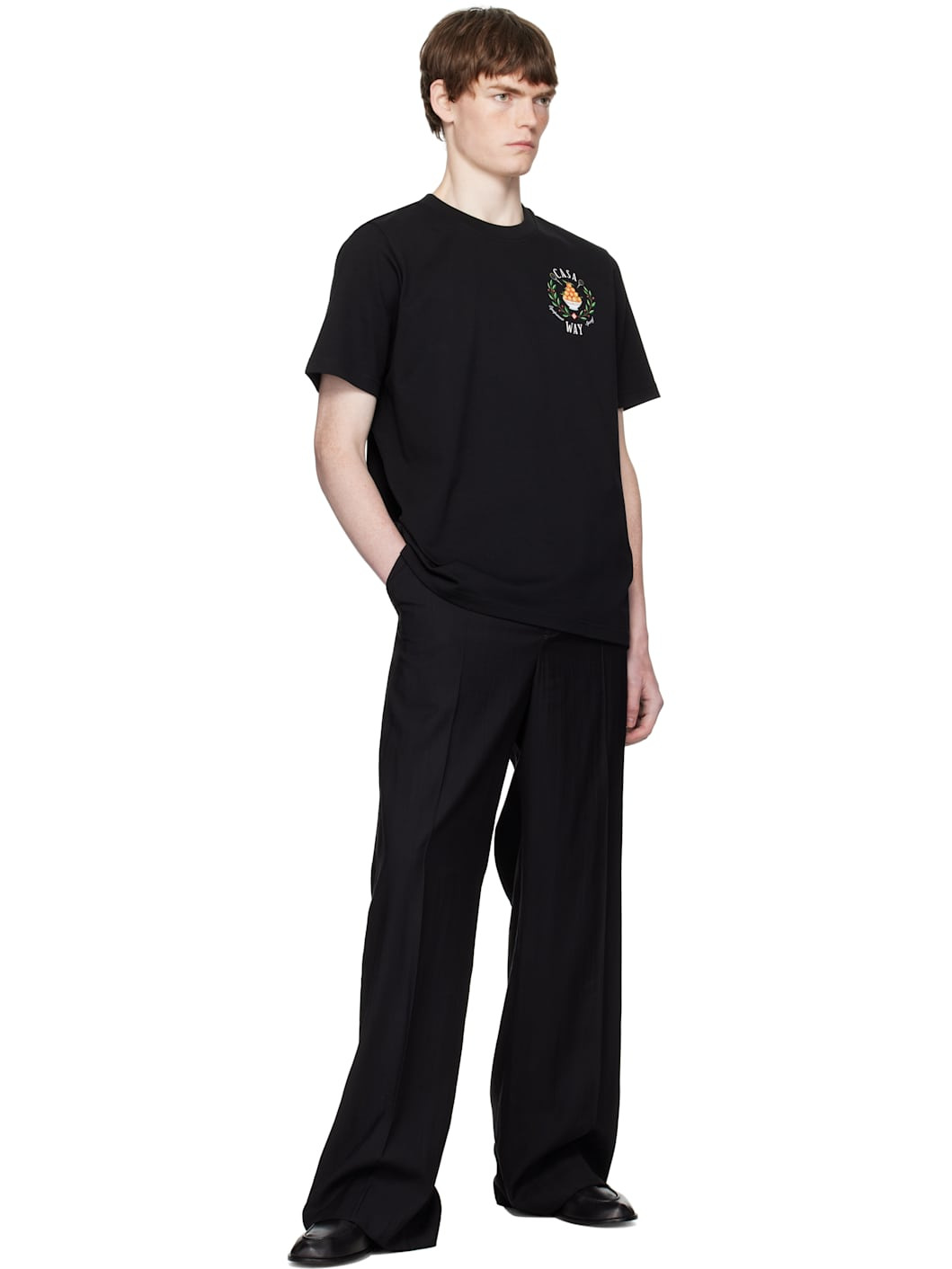 Black 'Casa Way' Short-Sleeve T-shirt - 4