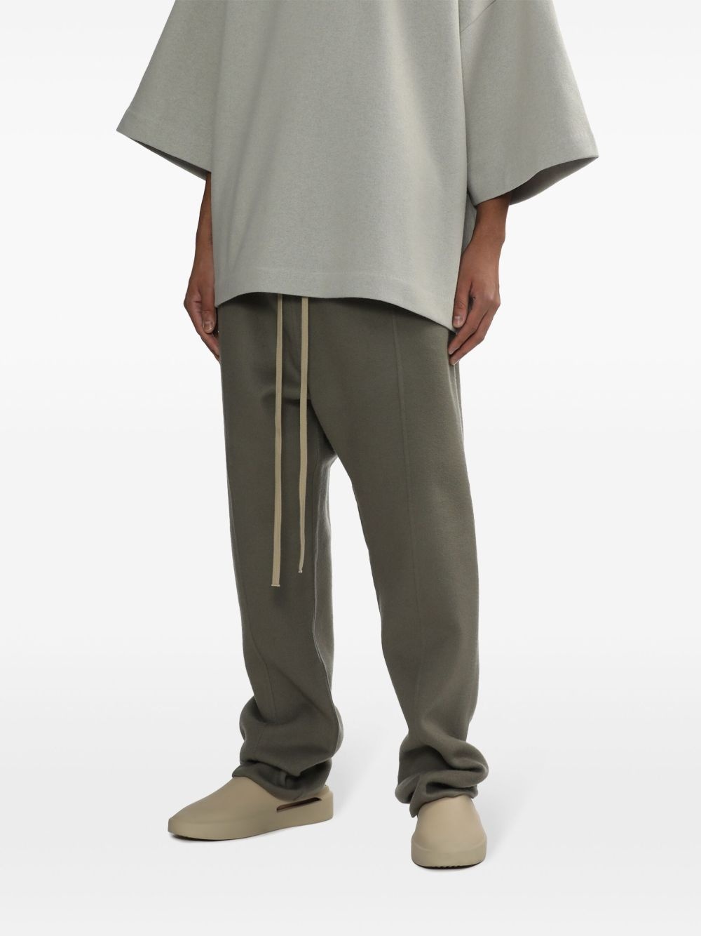 fleece track pants - 2