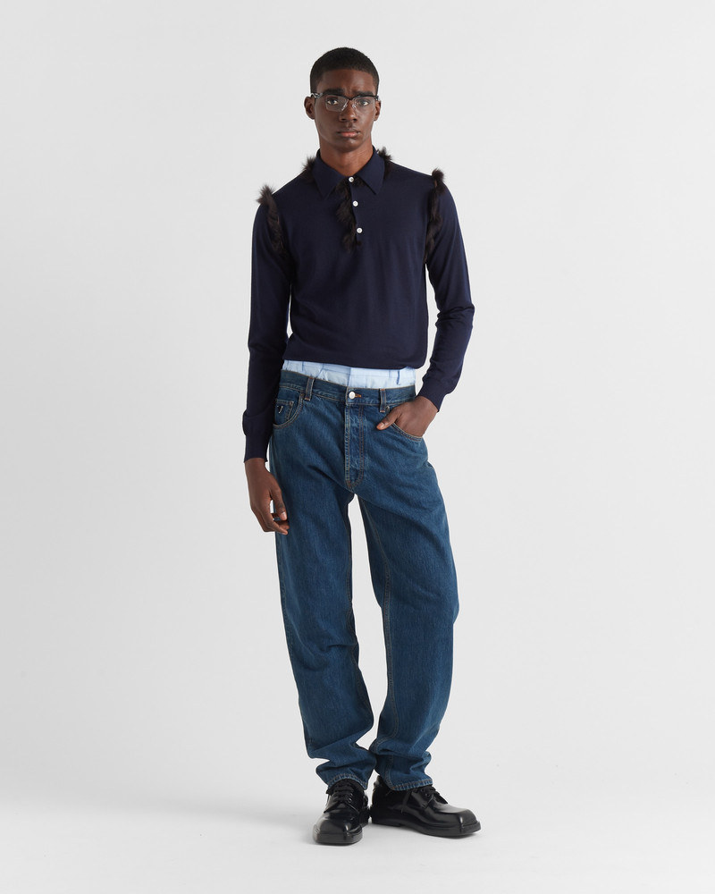 Prada Five-pocket denim jeans outlook