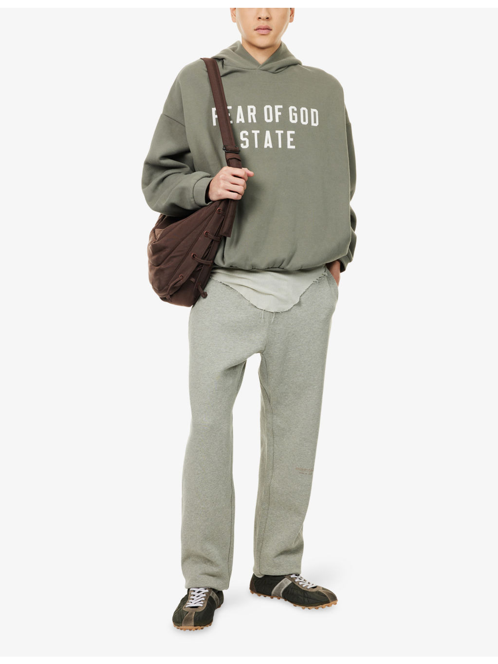 Brand-Patch Relaxed-Fit Cotton-Blend Hoodie - 2
