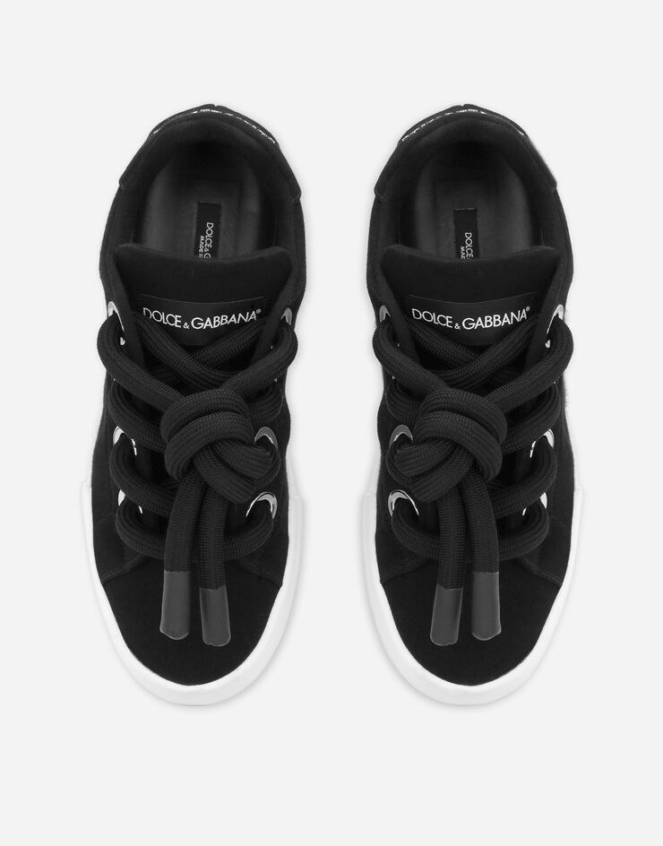 Fabric Portofino sneakers - 4