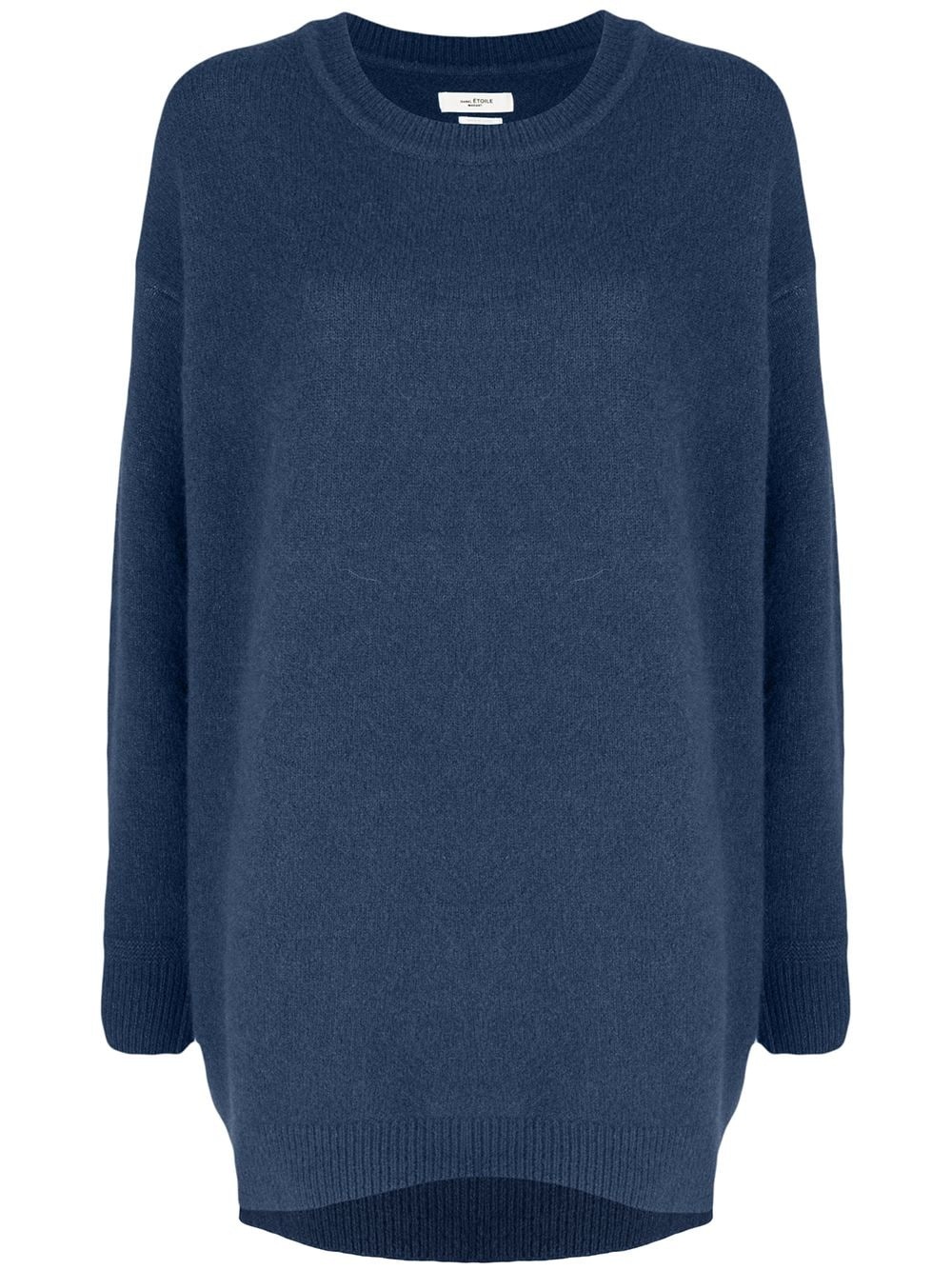 long crew-neck jumper - 1