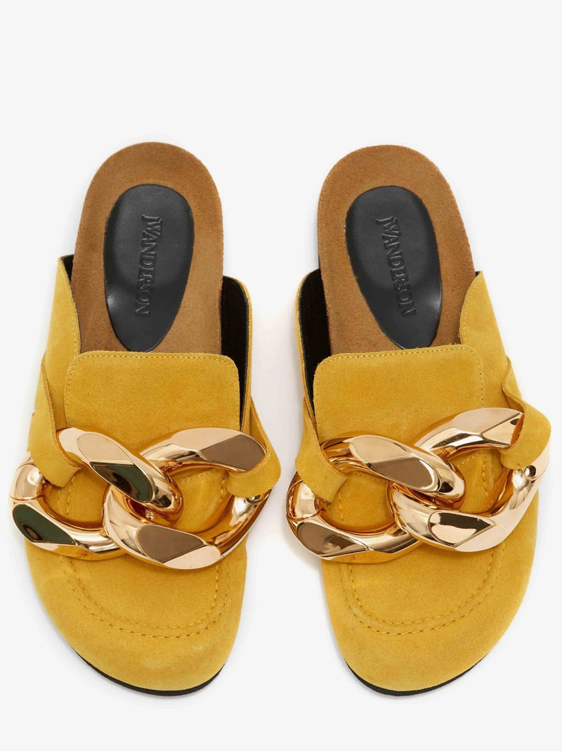 MEN'S CHAIN LOAFER MULES 4