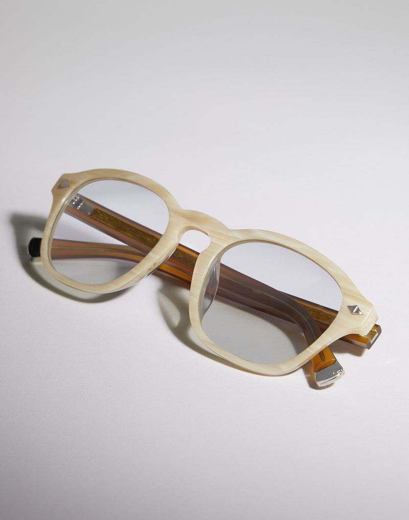 Intarsia Rays acetate sunglasses 3