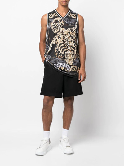 PHILIPP PLEIN graphic-print tank top outlook