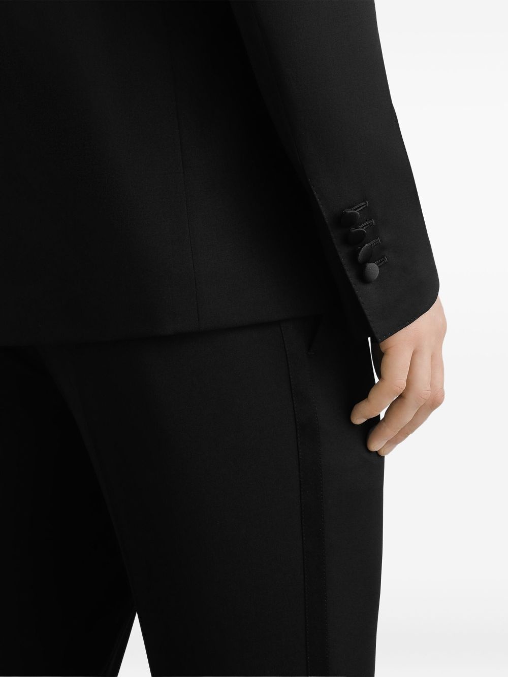 double-breasted three-piece suit - 6