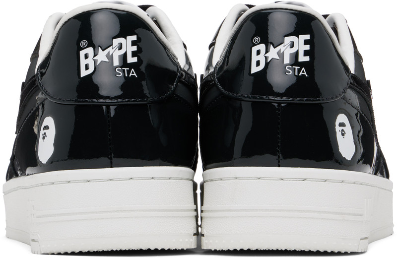 A BATHING APE® Black STA Icon Sneakers outlook