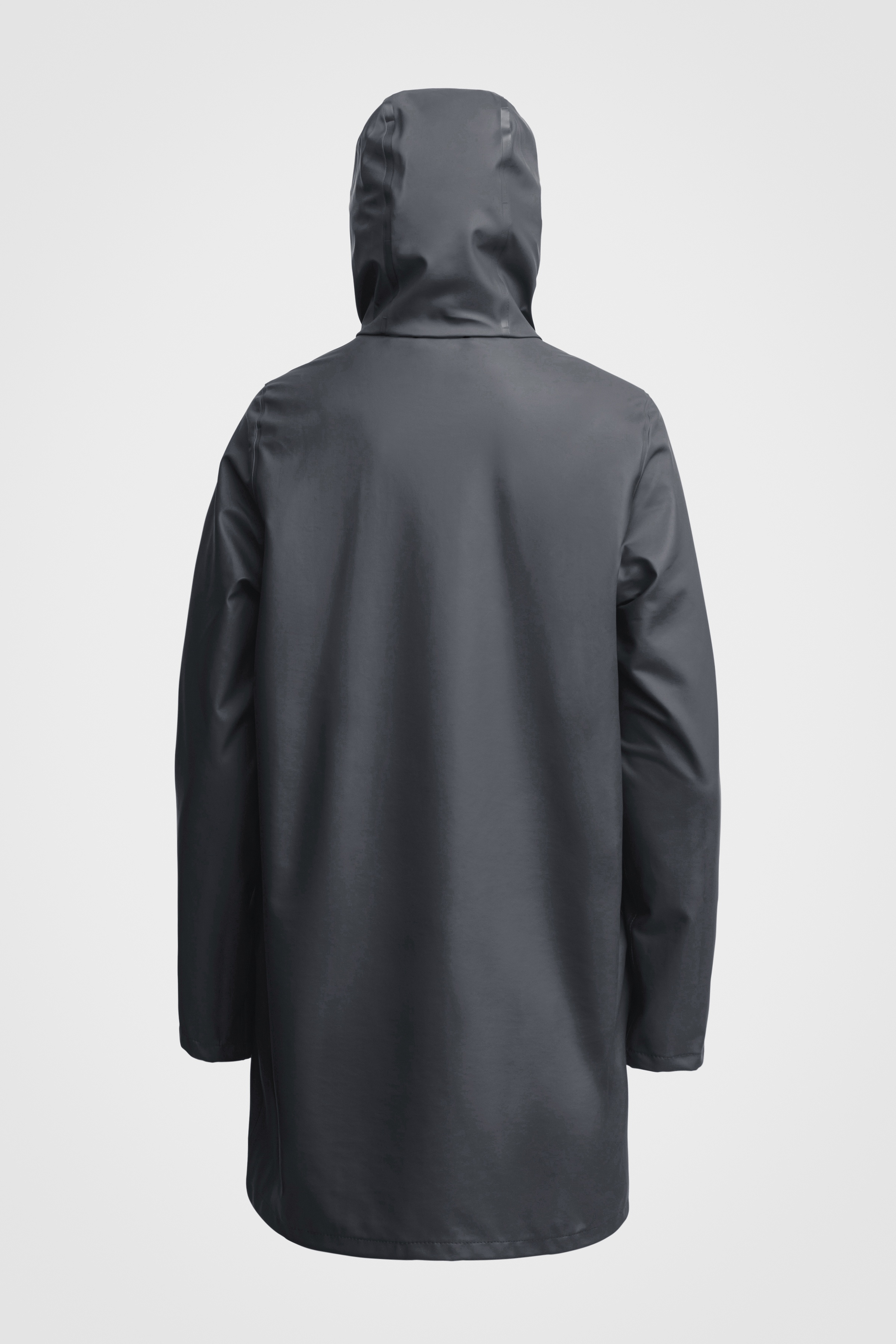 Stockholm Lightweight Raincoat Charcoal - 6