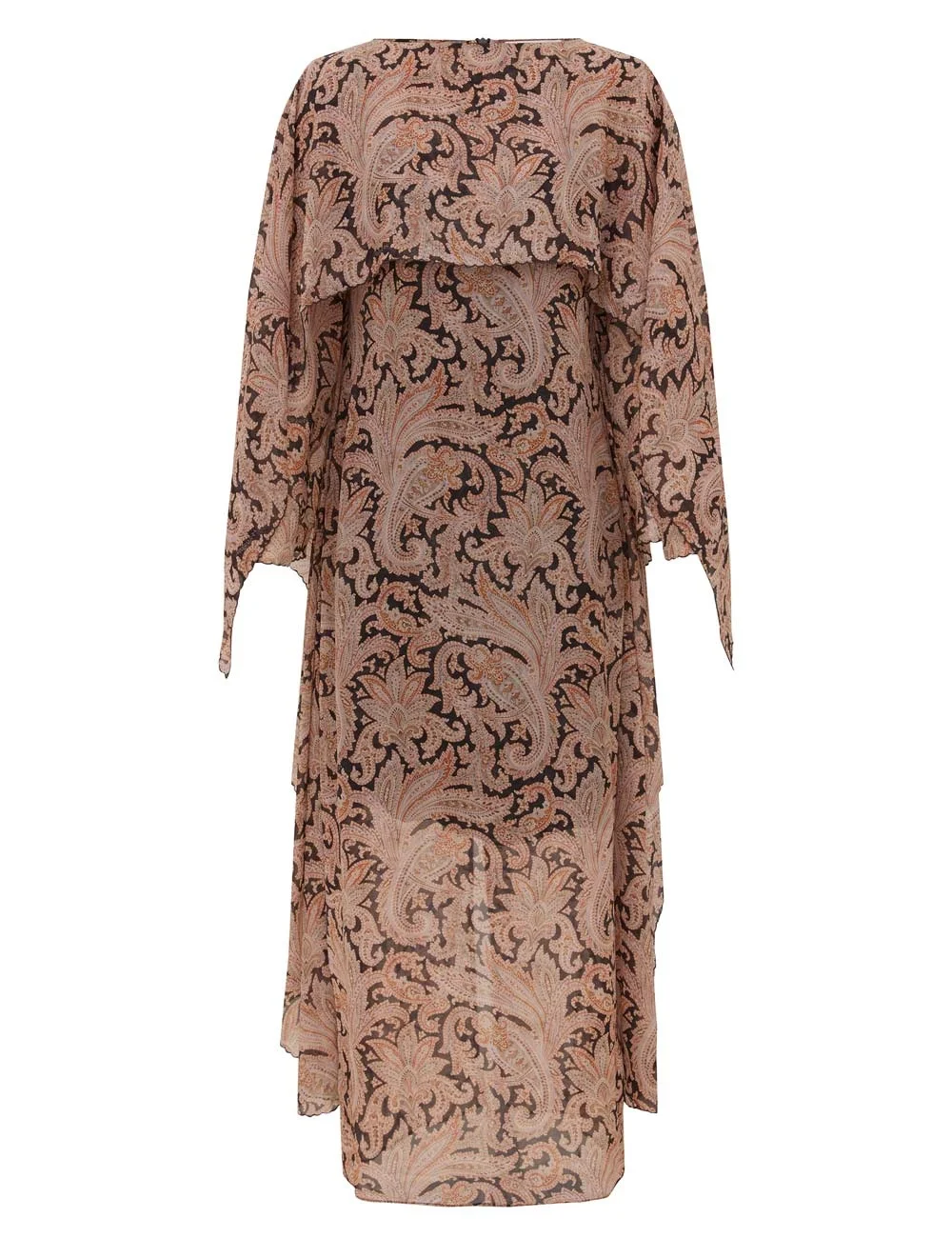 VALIANT DRAPED MIDI DRESS - 1