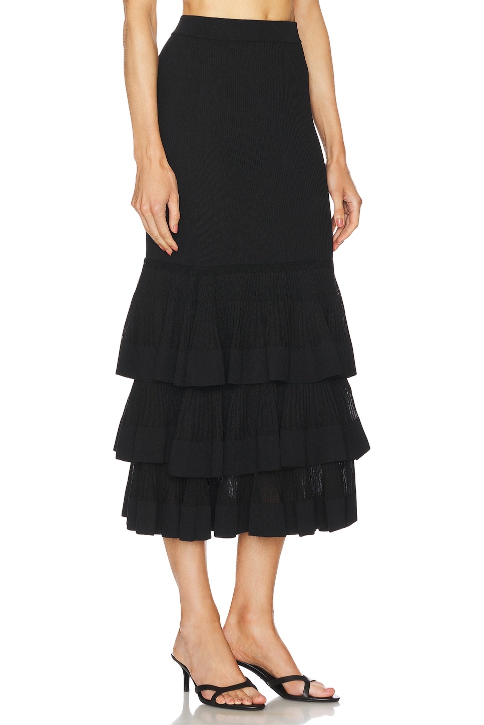 Story 1 Tiered Ruffle Skirt - 2