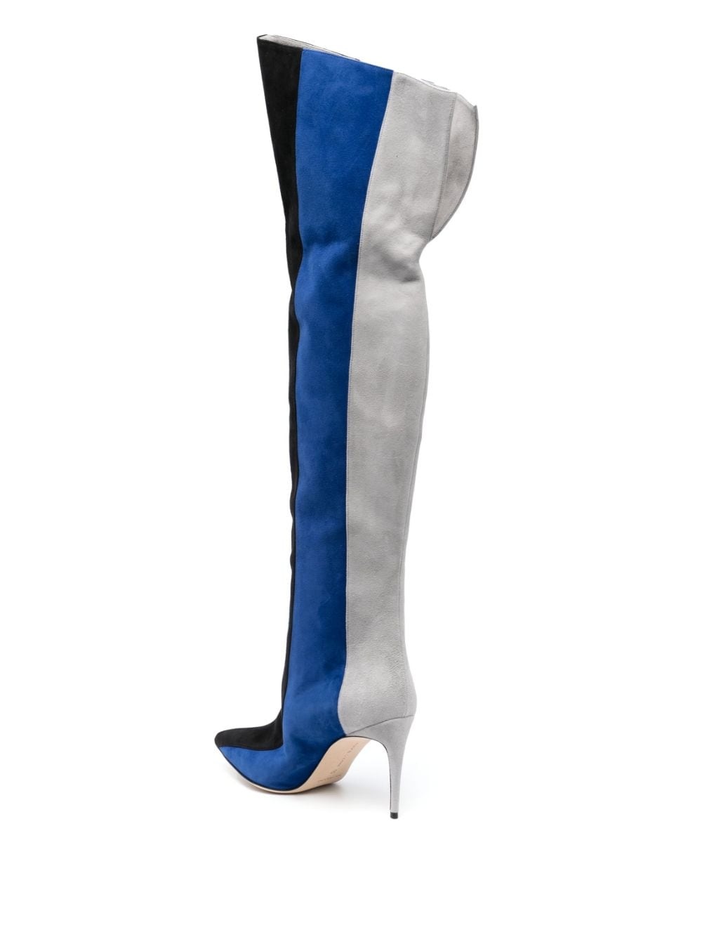 Chicuyuhi 85mm suede thigh-high boots - 3