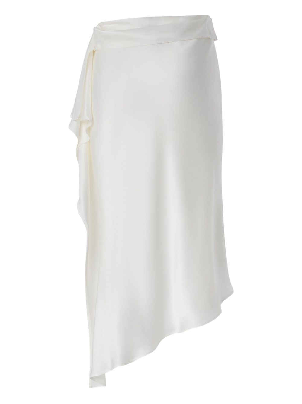 ruffled asymmetric skirt - 2