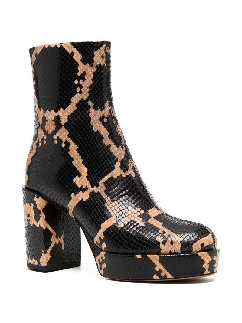 3.1 Phillip Lim snake-print platform boots outlook