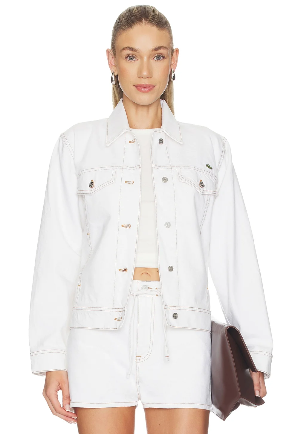 Slim Fit Denim Jacket - 1