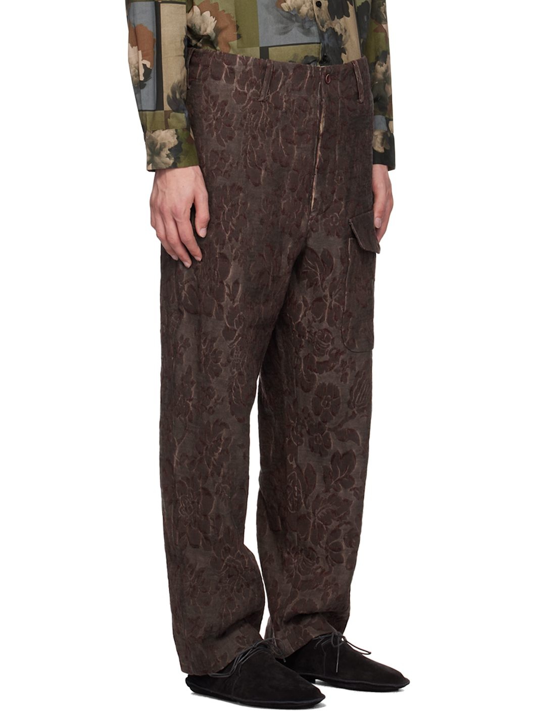 Burgundy Paxton Pants - 2
