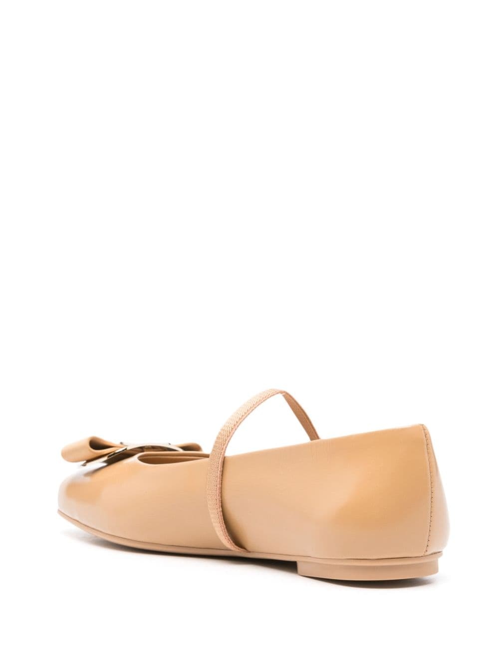 Zina leather ballerina shoes - 3