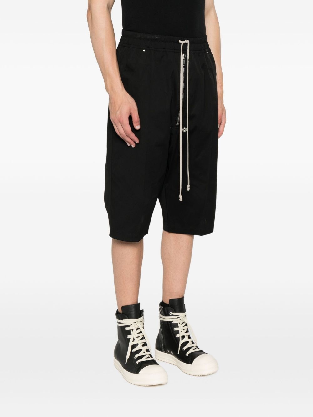 drawstring pockets shorts - 3