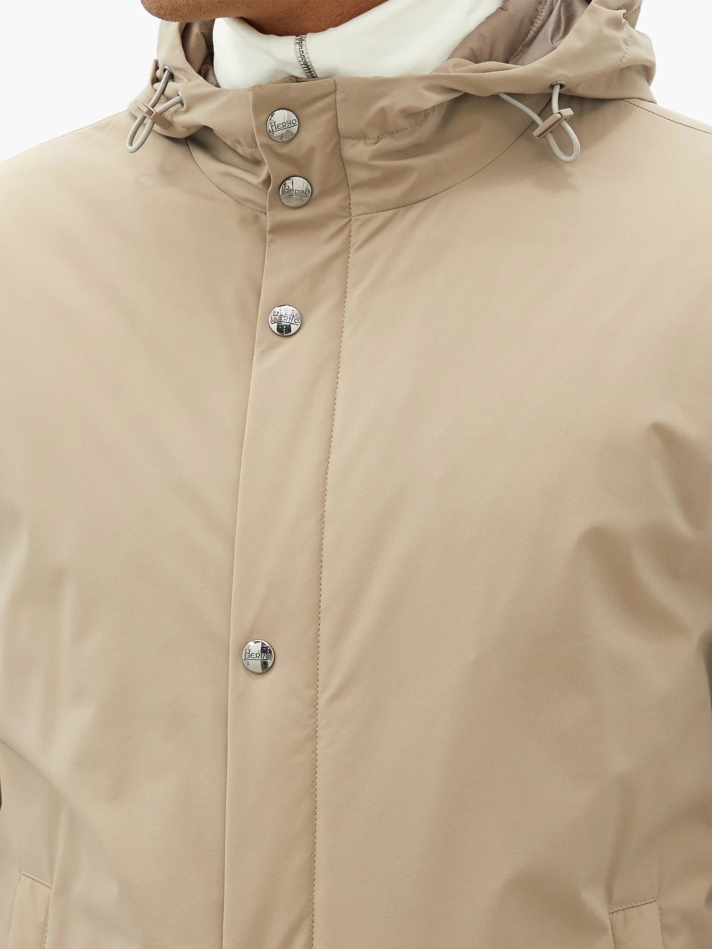 Hooded technical parka jacket - 3