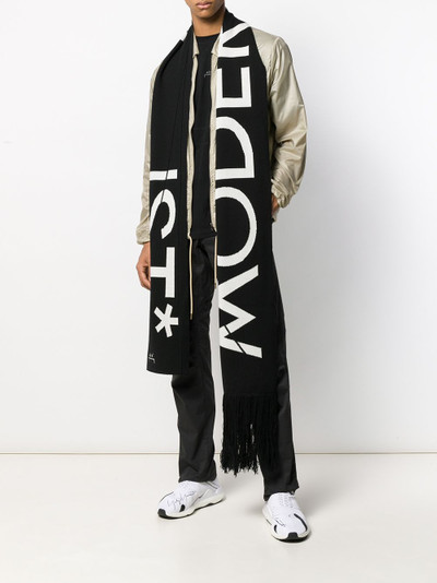 A-COLD-WALL* oversized logo scarf outlook