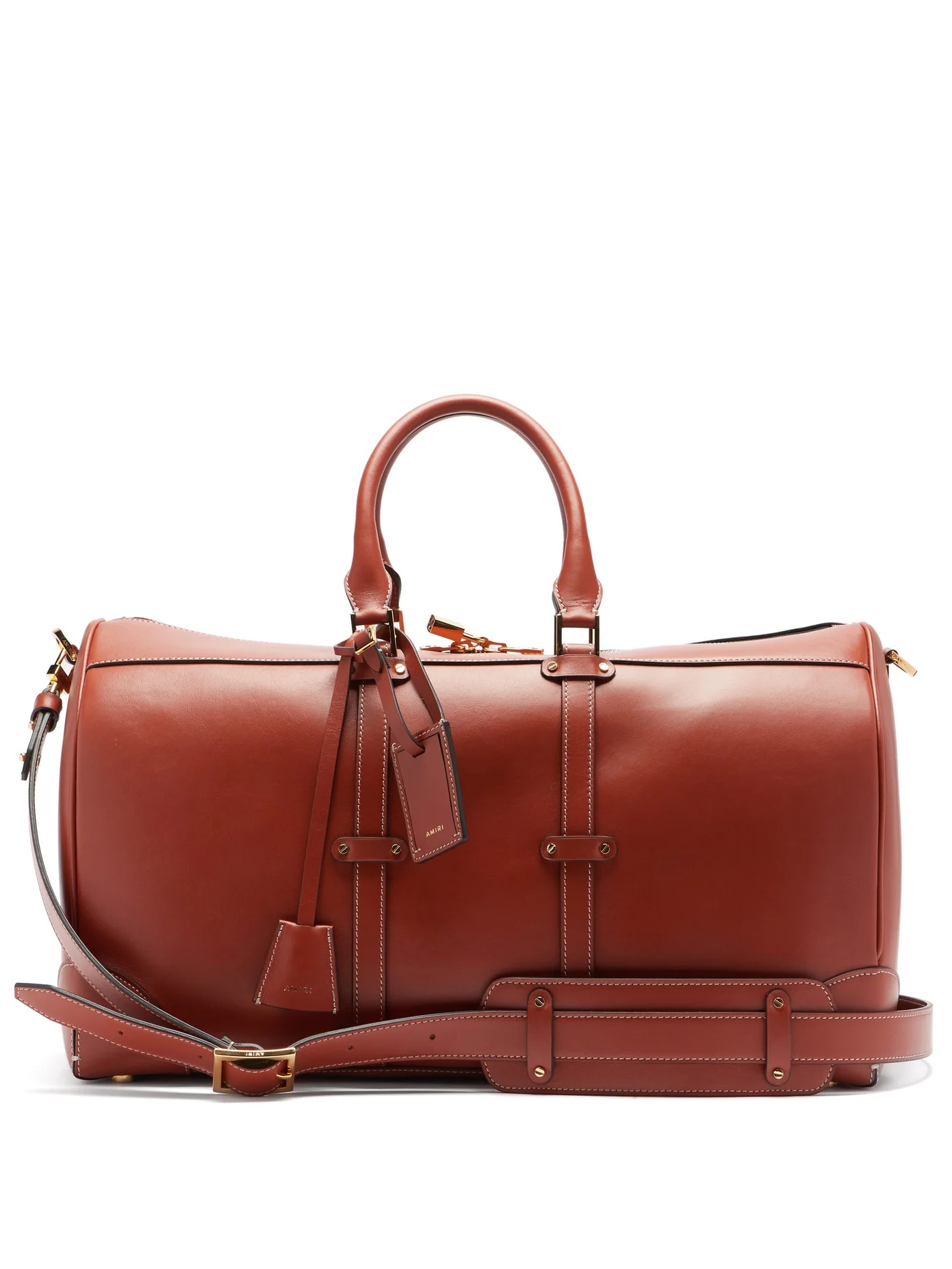 Leather duffle bag - 1