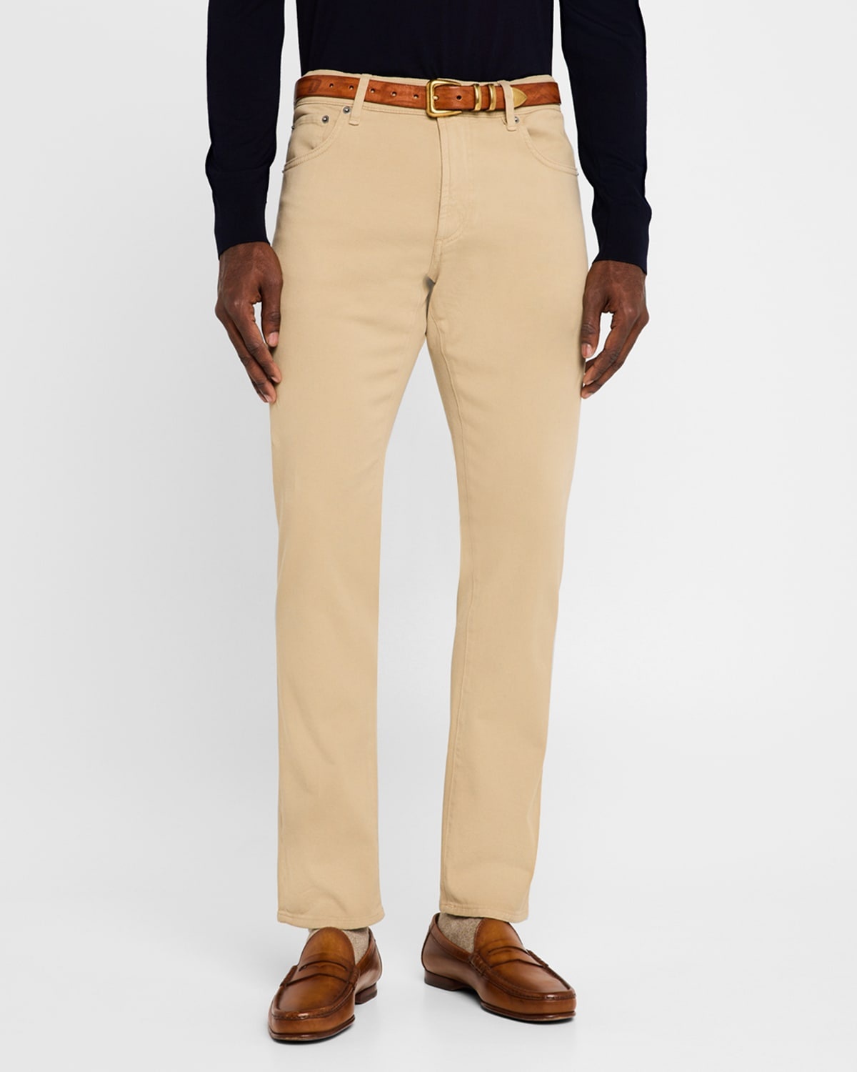 Men's Sherrington Slim Twill 5-Pocket Pants - 4