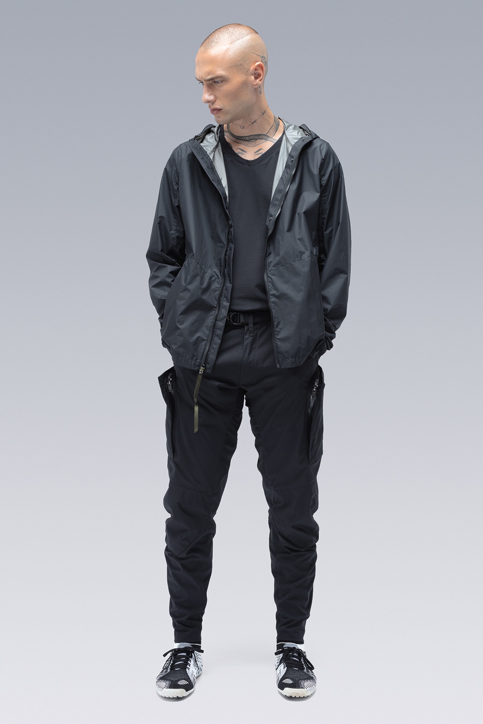 J81-WS Packable 2L Gore-Tex Infinium™ Windstopper® Jacket Black - 13